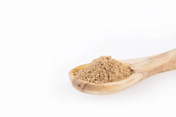 Canela Marrom Finamente Moído Cinnamomum Verum — Fotografia de Stock