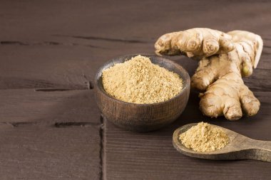 Zencefil kökü ve zencefil tozu - Zingiber officinale