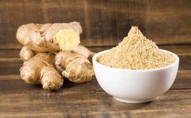 Zencefil kökü ve zencefil tozu - Zingiber officinale