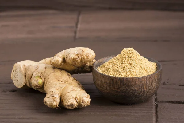 Ginger root and ginger powder - Zingiber officinale