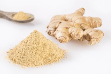 Zencefil kökü ve zencefil tozu - Zingiber officinale