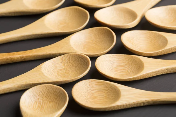 Wooden Spoons Kitchen Table — Stock Photo, Image