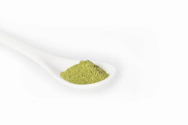 Питательное Растение Моринга Moringa Oleifera Белый Фон — стоковое фото