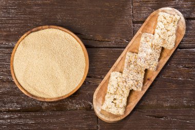 Solmayan çiçek tohumu ve barlar - Amaranthus.