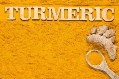 Kökleri ve zerdeçal tozu - Curcuma longa.