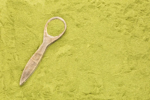 Moringa Powder Moringa Oleifera Top View — Stock Photo, Image