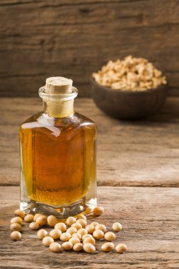 Yağ ve soya fasulyesi - Glycine max.