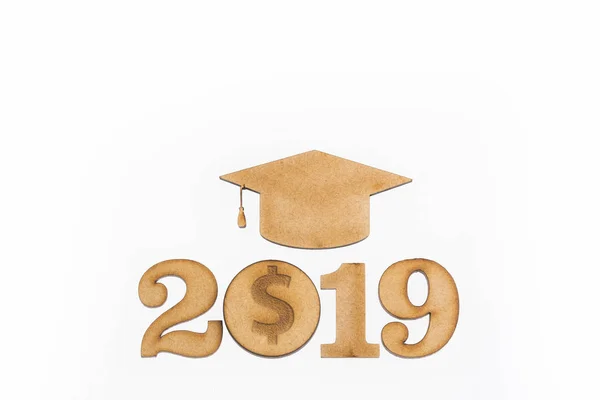 Education Savings 2019 Savings Concept White Background — Stock Photo, Image