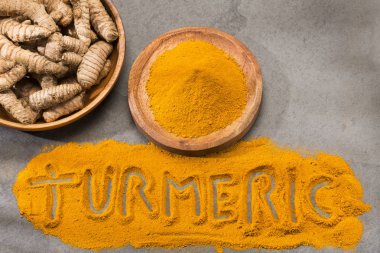 Zerdeçal tozu ve taze zerdeçal - Curcuma longa