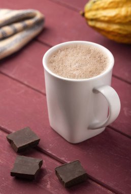 Sıcak çikolata kakao meyve - Theobroma kakao