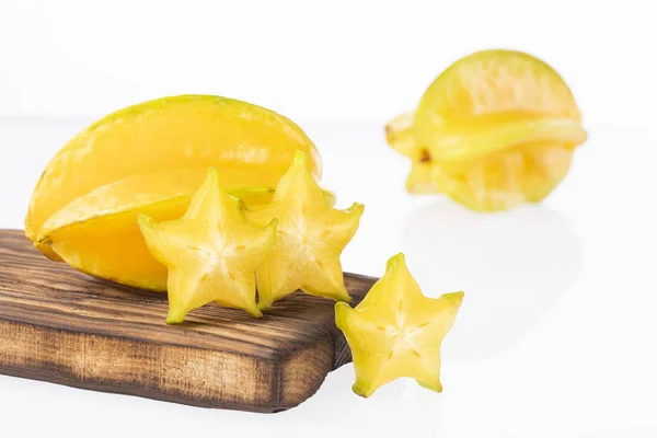 Frutas de estrela ou Carambola - Averrhoa carambola — Fotografia de Stock