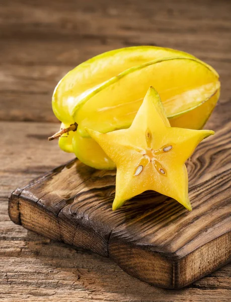 Frutas de estrela ou Carambola - Averrhoa carambola — Fotografia de Stock