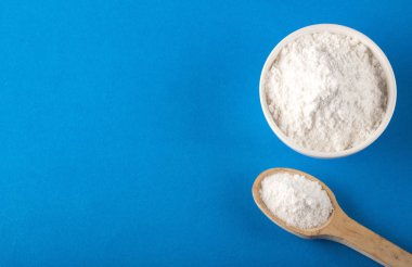 Pişirme soda (sodyum bikarbonat) Üstten Görünüm