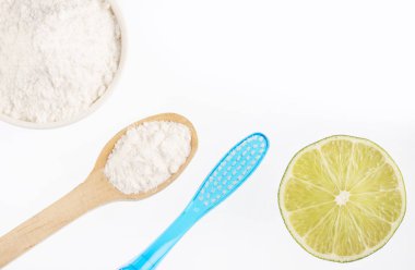 Karbonat limon ve fırça