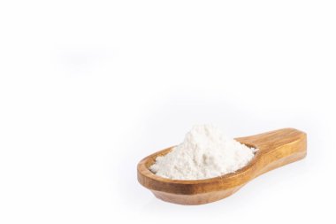 Kabartma tozu, karbonat - beyaz arka plan