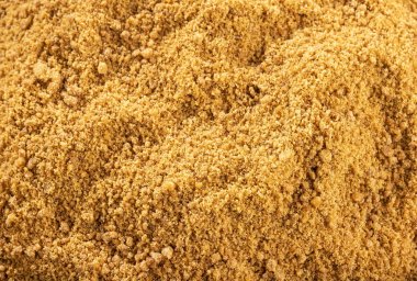 Rendelenmiş ham rafine edilmemiş şeker kamışı - Saccharum officinarum.