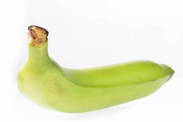 Organic green plantain - Musa x paradisiaca — Stock Photo, Image