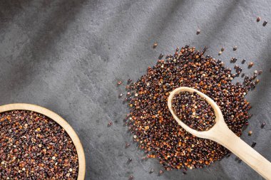 Chenopodium Quinoa - siyah Quinoa Organik tohumlar. Metin alanı