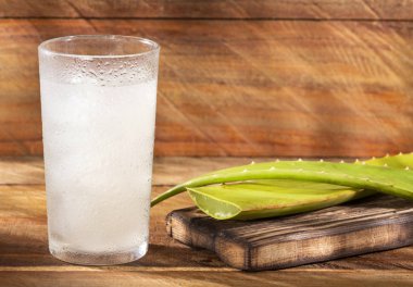 Aloe Vera ferahlatıcı içecek - Metin alanı