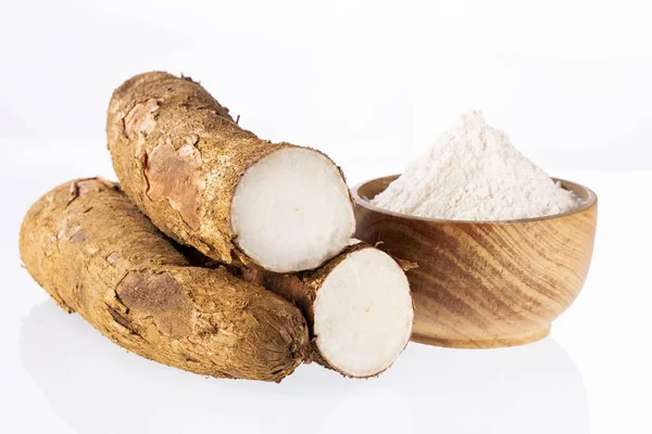 Raw cassava starch - Manihot esculenta — Stock Photo, Image