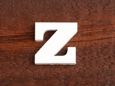 Küçük harf z - Ahşap Parça
