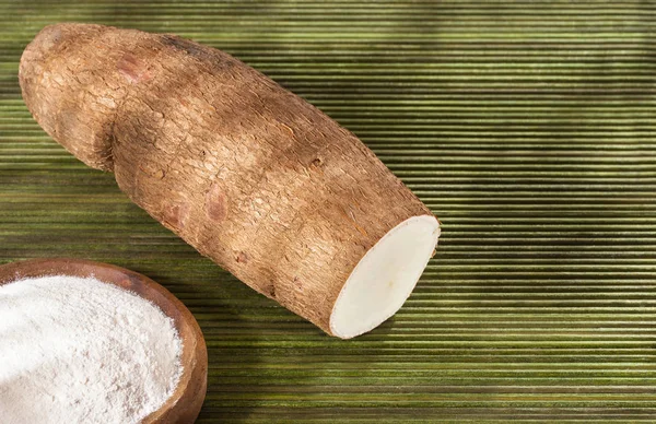 Raw cassava starch - Manihot esculenta — Stock Photo, Image