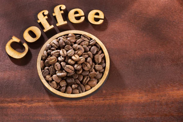 Nyrostade kaffebönor - Coffea — Stockfoto