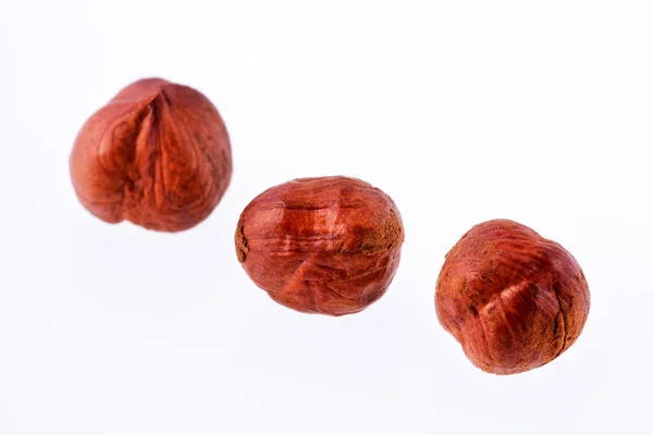 Corylus Avellana Hazelnut Nuts Organic Dry Fruit — Stock Photo, Image