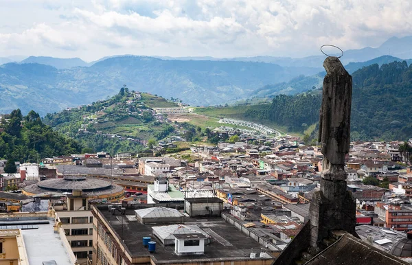 Manizales Caldas Colombia June 2013 Panoramic View City Manizales Founded — Stock Photo, Image