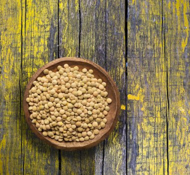 Kahverengi mercimek kasede, mercek organik..