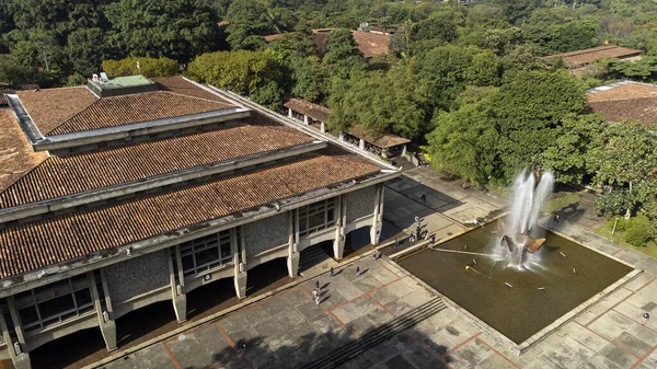 Medellin, Antioquia, Kolombiya. 2 Eylül 2025. Antioquia Üniversitesi. Tıp, mühendislik ve bilimde önemli bir yere sahiptir ve bugün 1969 'da başlatılan bir üniversite şehrine sahiptir..
