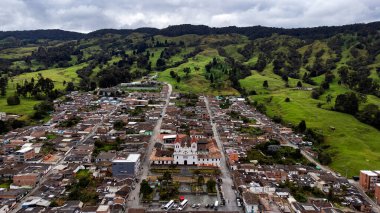 San Jose de la Montana, Antioquia, Kolombiya. 31 Ağustos 2025. Hava aracı görüntüsü. Departmandaki 125 belediyeden biridir..