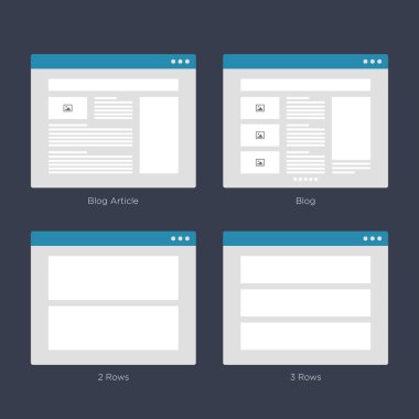 Site Haritası ve Ux tasarım için Web sitesi tel kafes düzenler UI kitleri