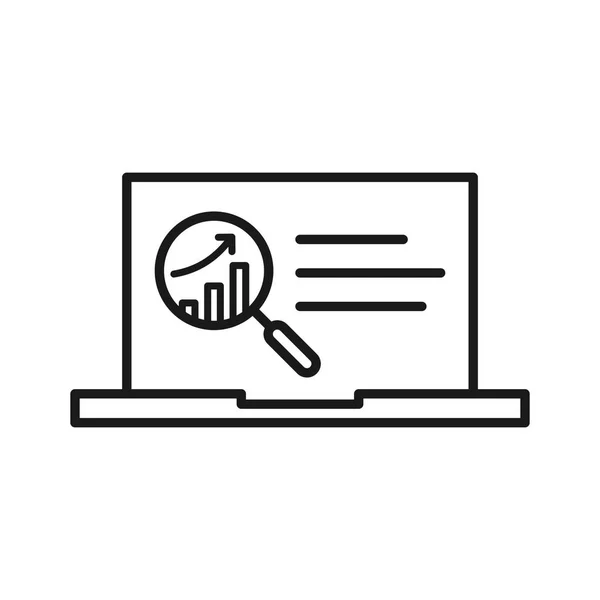 Seo Search Engine Optimization Ícone — Vetor de Stock