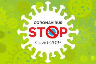 Koronavirüs Hastalığı Önleme ve Semptomları Tasarım Şablonu