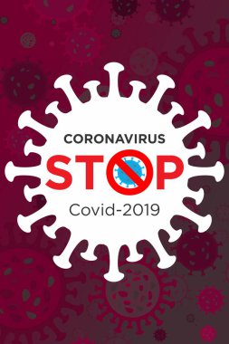 Koronavirüs Hastalığı Önleme ve Semptomları Tasarım Şablonu