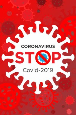 Koronavirüs Hastalığı Önleme ve Semptomları Tasarım Şablonu