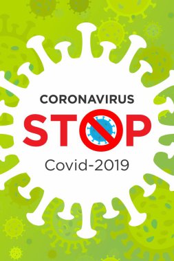 Koronavirüs Hastalığı Önleme ve Semptomları Tasarım Şablonu