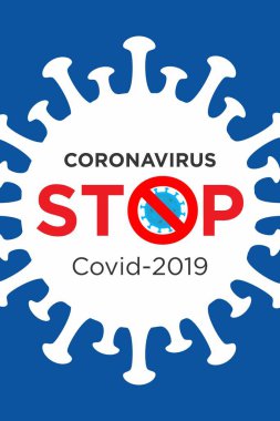 Koronavirüs Hastalığı Önleme ve Semptomları Tasarım Şablonu