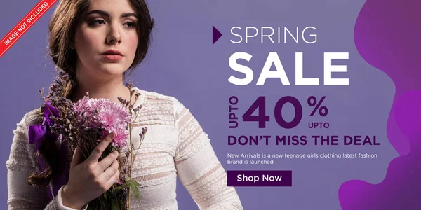 Fashion Sale Banner Design Template