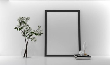 Boş fotoğraf çerçevesi Mokup Tasarımı