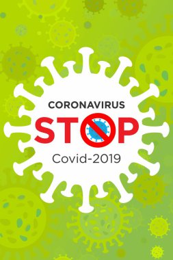 Koronavirüs Hastalığı Önleme ve Semptomları Tasarım Şablonu