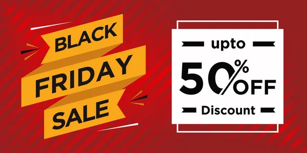 Black Friday Banner Venta — Foto de Stock