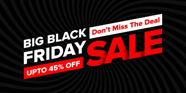 Black Friday Banner Venta — Foto de Stock