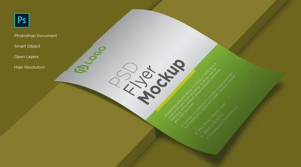 Templat Desain Mockup Flyer Dan Poster — Stok Foto