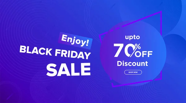 Black Friday Wyprzedaż Banner Design — Zdjęcie stockowe