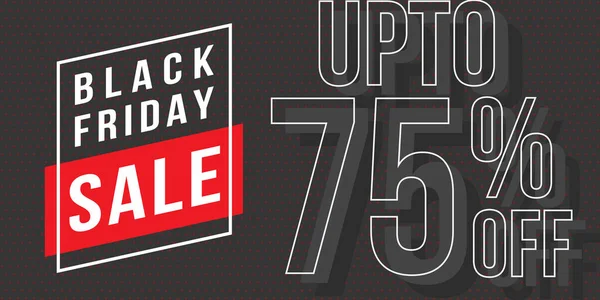 Black Friday Banner Venta — Foto de Stock