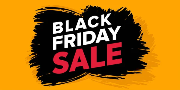 stock image Black Friday Sale Banner Design Template