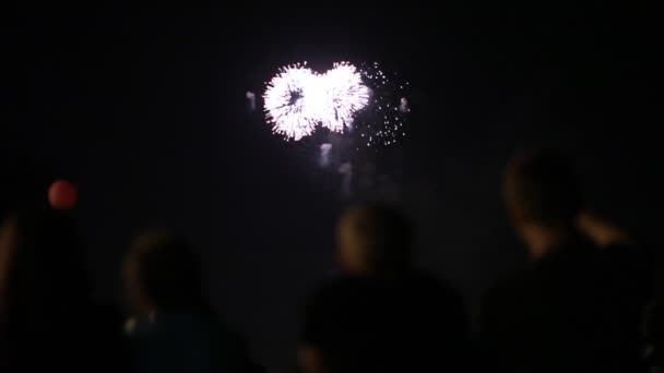 Saudação Festiva Aniversário Solene — Vídeo de Stock