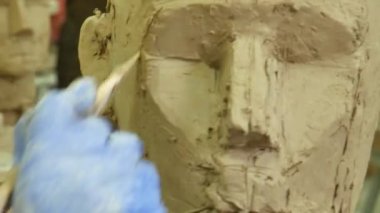 heykel, heykel yapma sınıflarında öğrencilerin yaratıcı eğitim